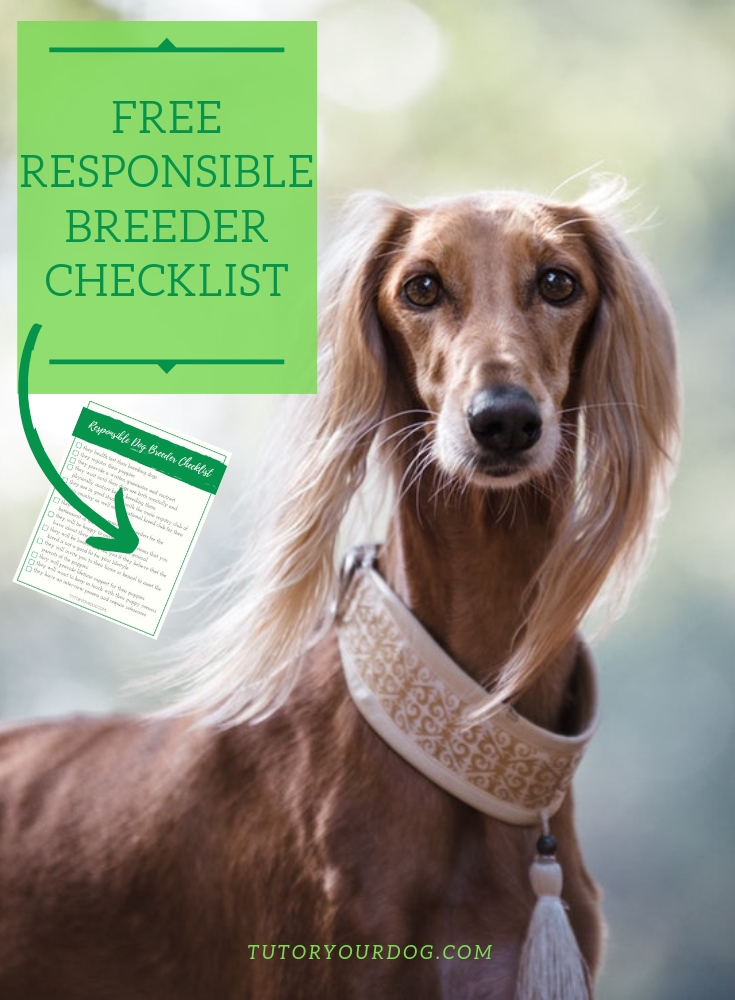 Free responsible breeder checklist